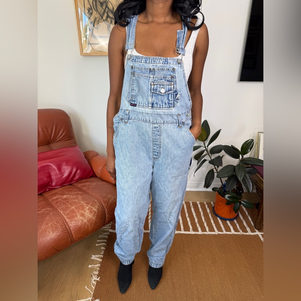 Vintage Squeeze Jeans Overalls